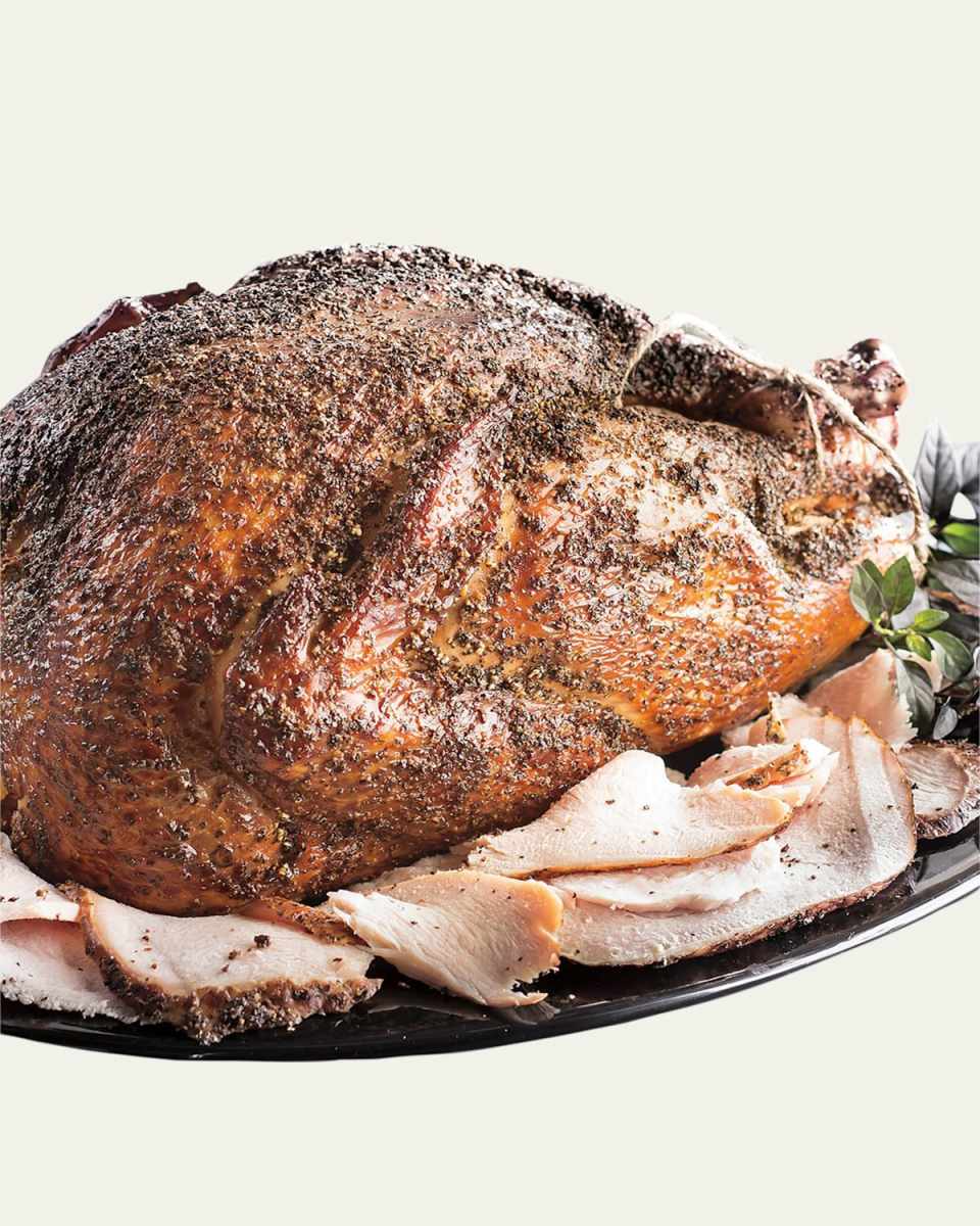 Smoked Black-Pepper Turkey, For 10 People